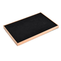 Stainless Steel Jewelry Display Tray for Necklaces and Bracelets