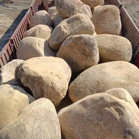 Natural River Pebbles for Garden and Landscape Design, Large Decorative Stones for Streams and Yards