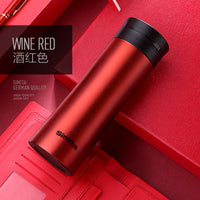 Schmidt 304 Stainless Steel Ultra-Light Portable Insulated Tea Water Bottle for Business and Casual Use