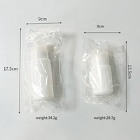 Silicone Travel Bottles for Lotion, Shampoo, and Toiletries - Portable Press-Type Refillable Containers