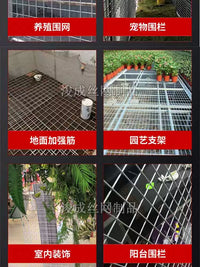 Galvanized Welded Wire Mesh Fence Panel for Pet Enclosures and Garden Protection