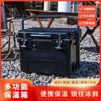 Food-Grade 20QT Portable Rotomolded Cooler for Camping Fishing Picnics