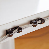 Self-Adhesive Cable Clips for Home and Office Cable Management