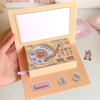 Recordable Phonograph Greeting Card for Christmas, Birthdays, and Valentine's Day