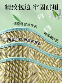 Summer Cooling Insoles for Men and Women, Breathable Sweat-Absorbent Deodorant Thin Ice Silk Mat Insoles