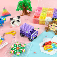 Magic Water Sticky Beads Kit, DIY Handicraft Puzzle Toys for Kids, Educational Assembly Toy