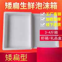 Flat Foam Insulated Shipping Box for Fresh Food & Gifts
