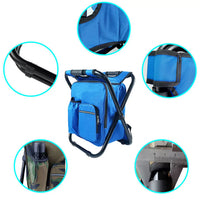 Foldable Garden Stool with Detachable Tool Bag, Multi-functional Portable Gardening Seat