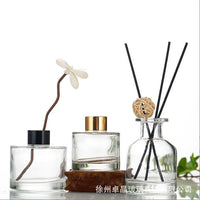 Clear Glass Reed Diffuser Bottle for Home Fragrance, 50-200ml