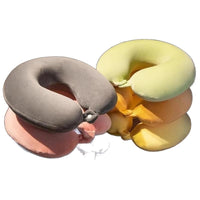 Memory Foam U-Shaped Neck Pillow for Office, Travel, and Home Use