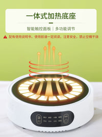 Glass Cold Water Dispenser with Faucet, Heat-Resistant Beverage Container, Milk Tea Kettle, Hotel Soy Milk Insulated Pot, Health Preserving Kettle