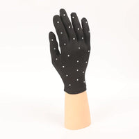 Figure Skating Performance Gloves for Kids and Adults with Rhinestones