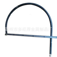 Telescopic Rescue Hook Pole for Flood Control and Pool Safety, Stainless Steel and Fiberglass