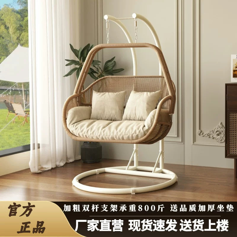 Indoor Outdoor Patio Swing Chair Hammock with Stand