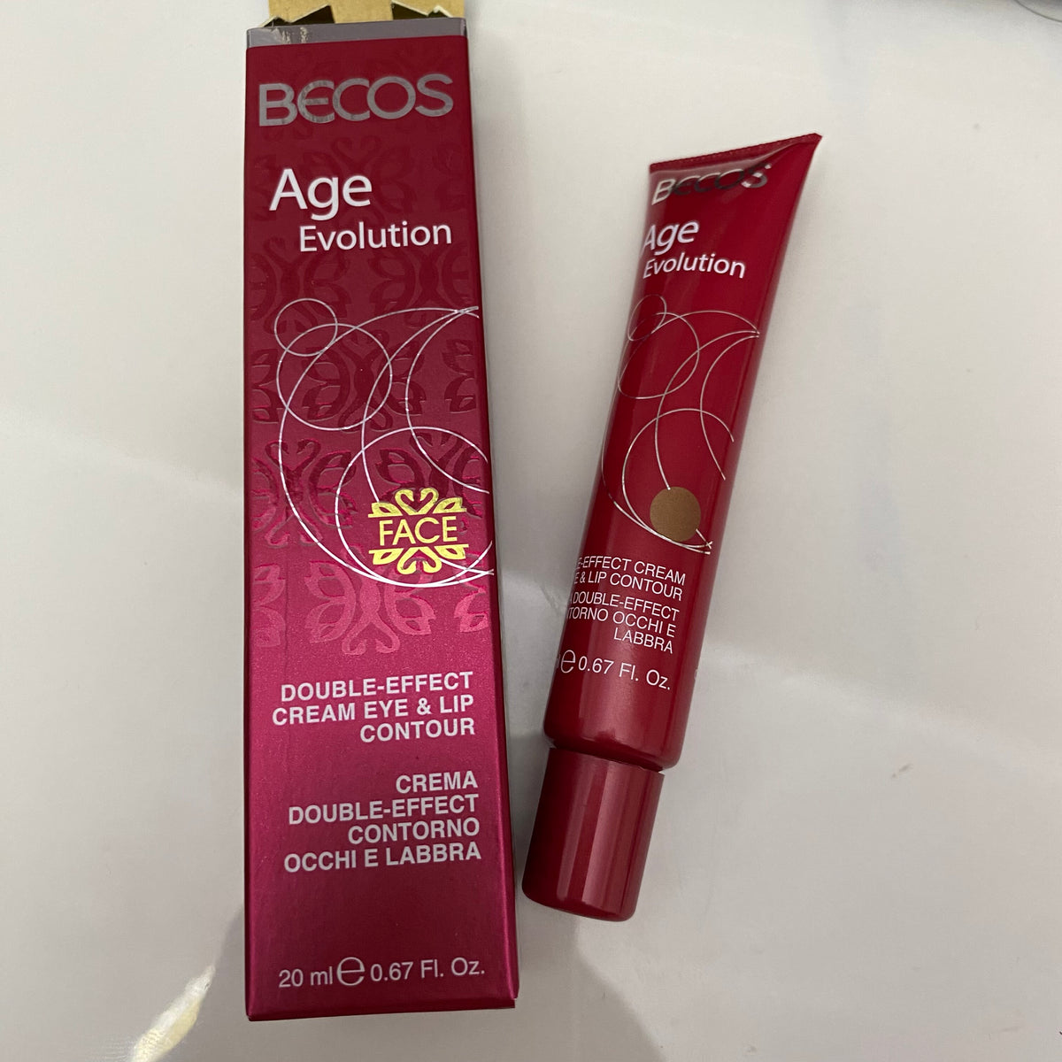 BECOS Age Progression Eye & Lip Dual Repair Emulsion, 20ml