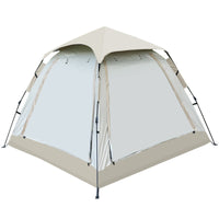 Portable Pop-Up Family Camping Tent for Outdoor Activities and Group Events