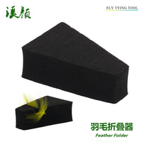 CDC Feather Folder and Clip Tool for Fly Tying, EVA Material