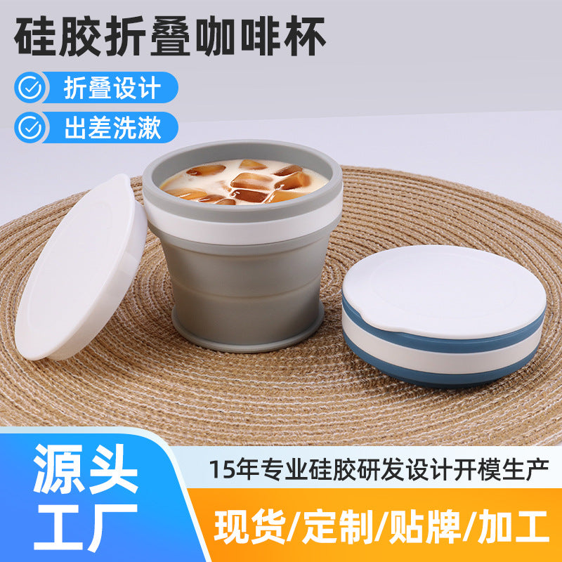 Collapsible Silicone Coffee Cup Portable Travel Mug