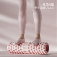 EVA Foam Roller Set for Muscle Relaxation - Yoga Column, Spiky Massage Ball, Leg Massager for Fitness & Recovery