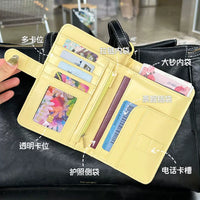Stylish Portable Passport Holder for Women, Travel Wallet with Multiple Card Slots and Document Organizer