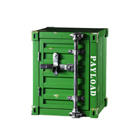 Industrial Style Metal Container Nightstand Storage Cabinet Display Box for Cafe & Clothing Stores