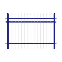 Zinc Steel Fence Panel for Villas, Gardens, Schools, and Factories