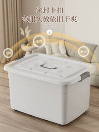 Extra Large Capacity Storage Bins for Quilts Clothes Toys Snacks Moving Organizer