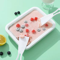 Shenglaifu Mini Ice Cream Maker for Home Use, Non-Electric Fried Yogurt Machine