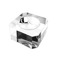 Crystal Ball Display Stand K9 Glass Square/Round Base for Spheres and Ornaments