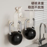Wall-Mounted Punch-Free Pot Lid Holder Modern Kitchen Storage Organizer
