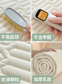 Latex Ice Silk Cooling Mat Bed Sheet Set for Summer, Class A for Baby & Maternity, Washable