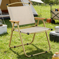 Portable Aluminum Alloy Folding Camping Chair for Outdoor Picnic Fishing