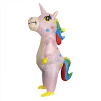 Unicorn Inflatable Costume for Halloween Cosplay and Parties