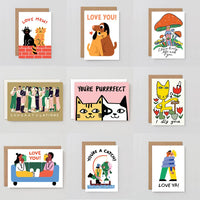 DearF 'I Love You' Valentine's Day Anniversary Greeting Card
