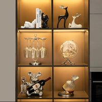 Luxury High-End Wine Rack Ornament Set for Living Room TV Cabinet, Wine Cabinet, Sideboard Decor