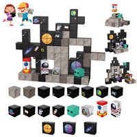 Magnetic Building Blocks Set for Kids, Educational 3D Construction Tiles Toy