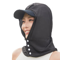 Women's Summer Outdoor Breathable Quick-Dry Solid Color Sun Hat