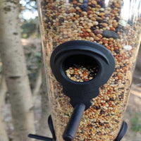 Outdoor Automatic Bird Feeder for Garden and Yard, Hanging Seed Dispenser