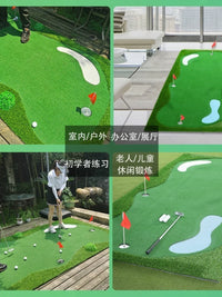 Indoor Golf Putting Green Mat with Simulation Grass for Home and Office Practice