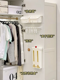 Over-the-Door Closet Organizer for Underwear, Hats, Scarves, and Socks