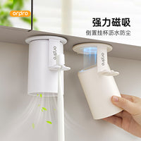 Under-Cabinet Toothbrush Holder with Drainage, Wall-Mounted Organizer for Bathroom