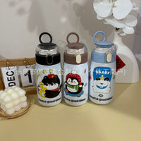 Cute Cartoon Animal Kids' Insulated Water Bottle, Small Capacity Portable for School