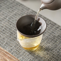 Yixing Zisha Clay Tea Strainer Funnel for Kung Fu Tea Ceremony