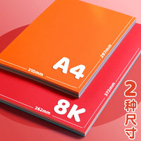 Deli A4/8K Colored Cardstock for DIY Crafts, Origami, and Art Projects, Thick Paper for Kids and Students