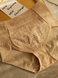 Japanese Style Mesh High-Waist Tummy Control & Butt Lift Panties for Women