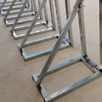 Adjustable Galvanized Steel Banner Stand for Weddings, Events, and Advertising Displays
