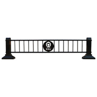 Zinc Steel Fence Panel for Garden, Yard, Factory, School, Park, and Villa Security