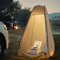 Portable Folding Toilet for Camping, Travel, and Emergency Use - Odor-Proof and Easy to Store