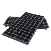 Seedling Starter Trays with Drainage Holes and Drip Trays for Germination and Plant Propagation