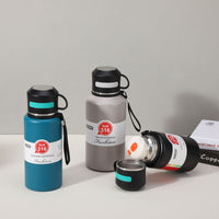 304 Stainless Steel Insulated Water Bottle with Handle for Sports and Travel